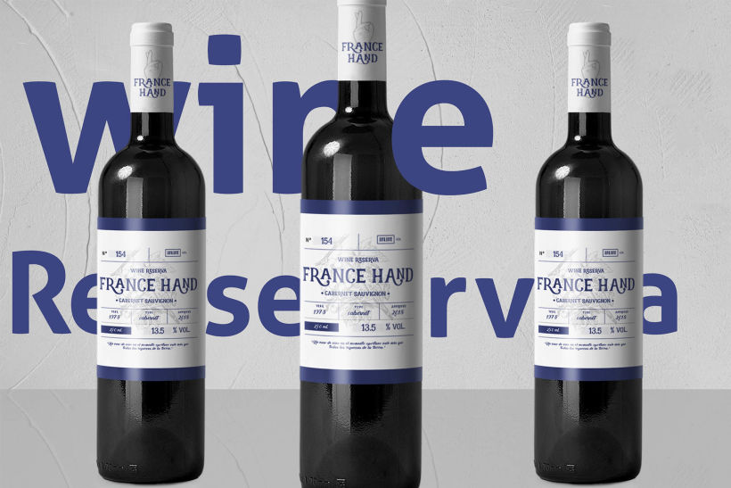 Diseño y Producción de una etiqueta de vino (concept) -1