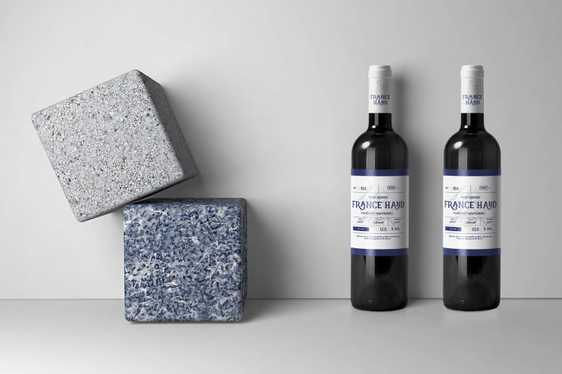 Diseño y Producción de una etiqueta de vino (concept) 1