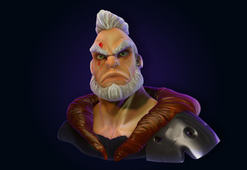 Vikingo: Modelado de personajes en 3D 0