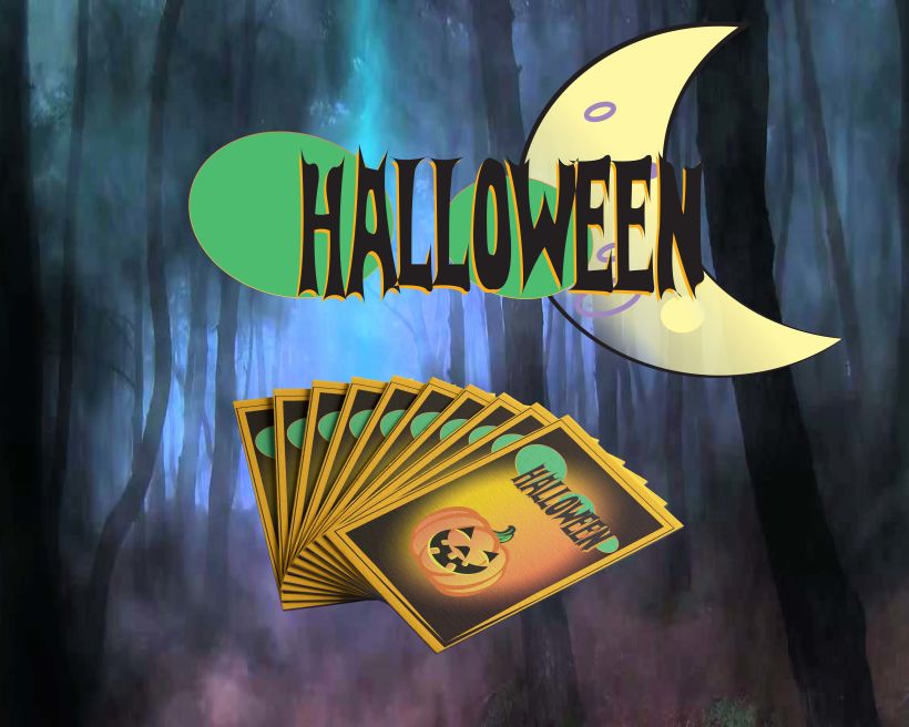 Halloween Card  Game. Muestra 0