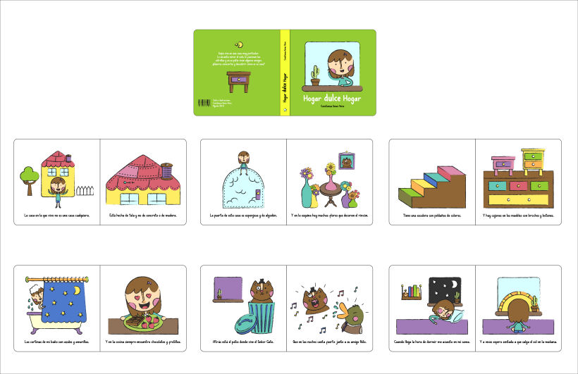 Hogar dulce Hogar - Ilustración y diseño de libros infantiles 2