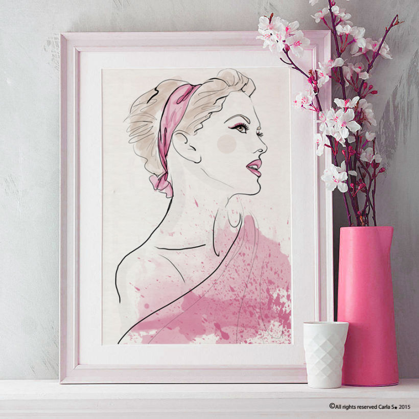 Pretty in pink _illustration 1