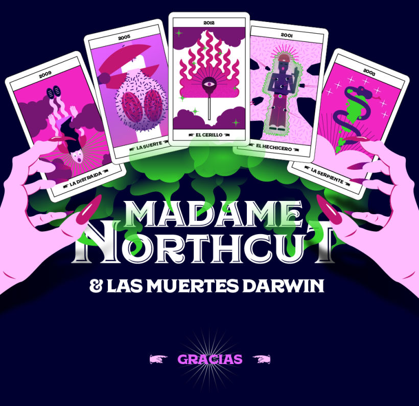 Madame Northcut & las Muestres Darwin - Infografía antibostezos 5
