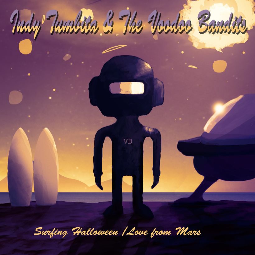 Album Cover: Indy Tumbita & The Voodoo Bandits 4