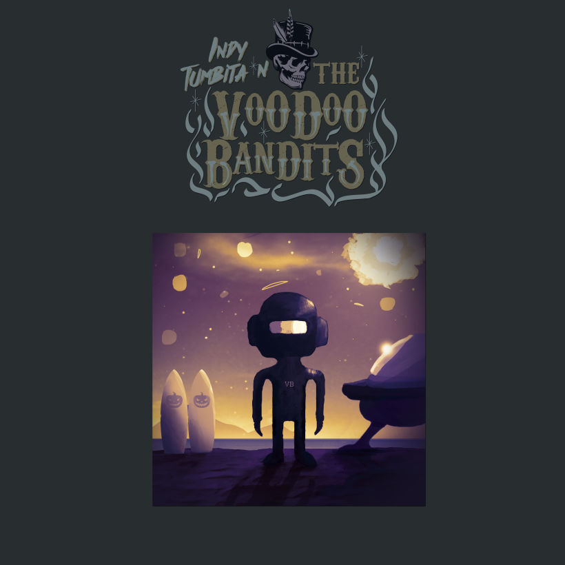 Album Cover: Indy Tumbita & The Voodoo Bandits 3
