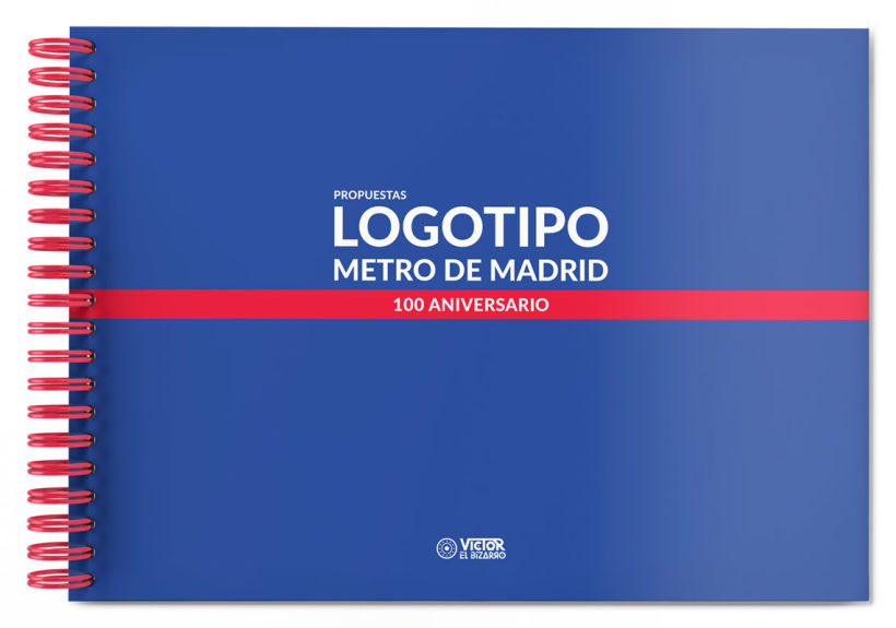 Logotipo Metro de Madrid 100 aniversario (concurso) 1