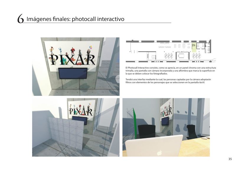Diseño de oficina + showroom para Pixar en Matadero Madrid 33