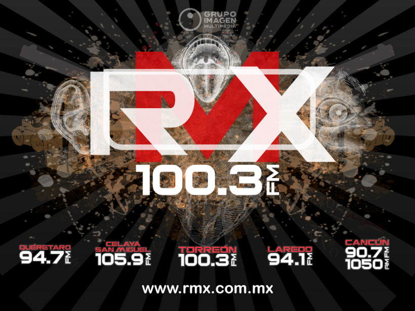 Diseño de imagen RMX (Estación de radio, género Rock) 13