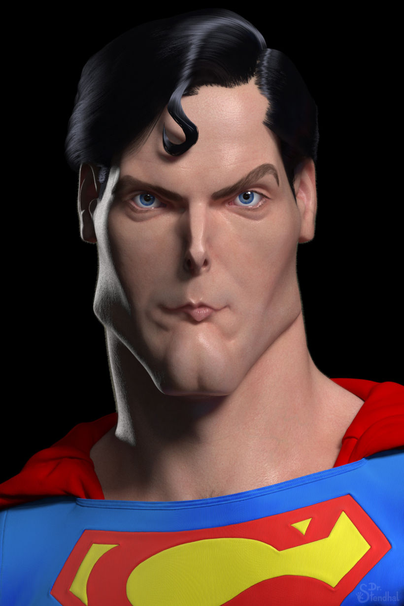 Jeff Stahl's Superman by Dr. Stendhal 0