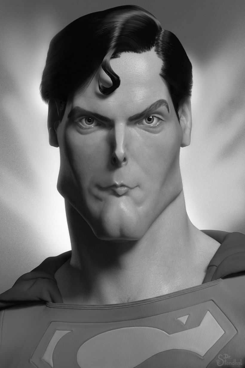 Jeff Stahl's Superman by Dr. Stendhal 1