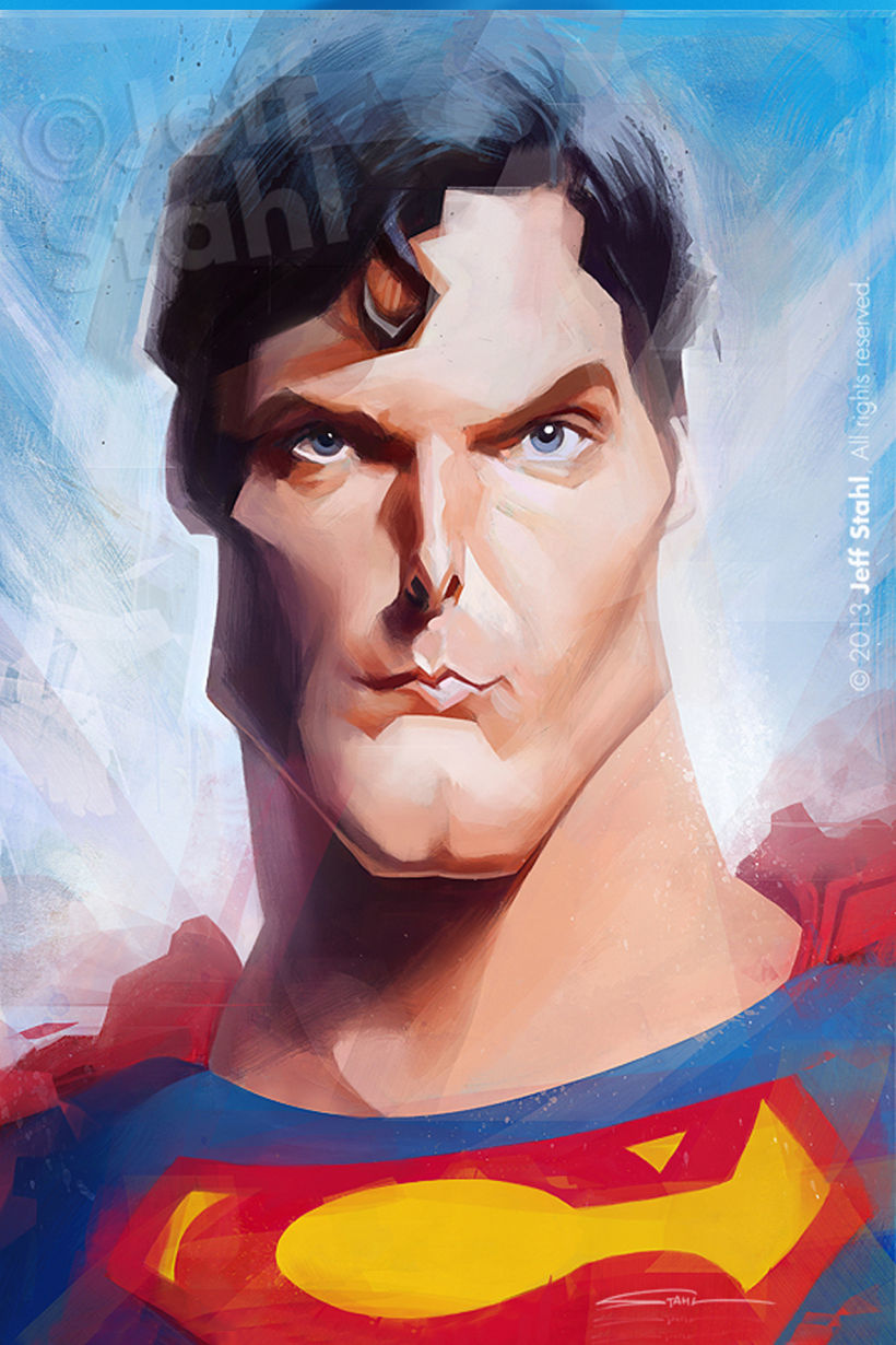 Jeff Stahl's Superman by Dr. Stendhal 4