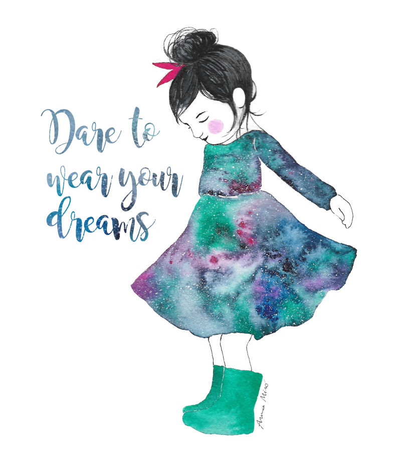 Mi Proyecto del curso: Dare to wear your Dreams -1