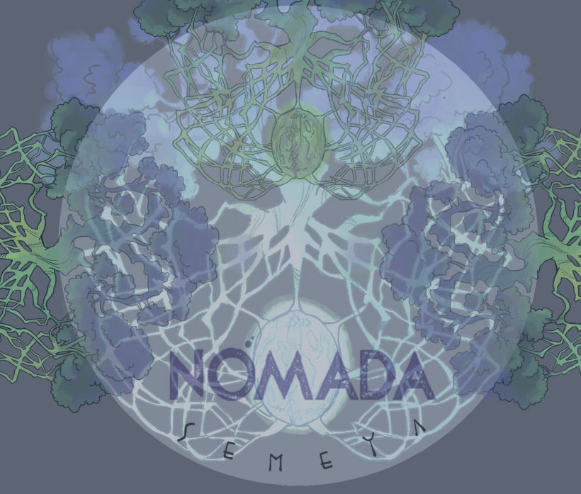 "SEMEYA" Nómada's band CD Artwork (2018) 4