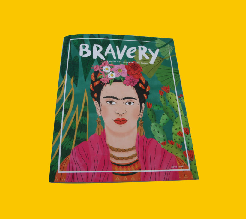 Colaboración con Bravery Mag 3
