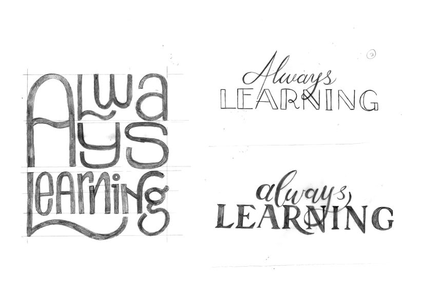 El lettering como identidad: Aprendiendo Siempre 1