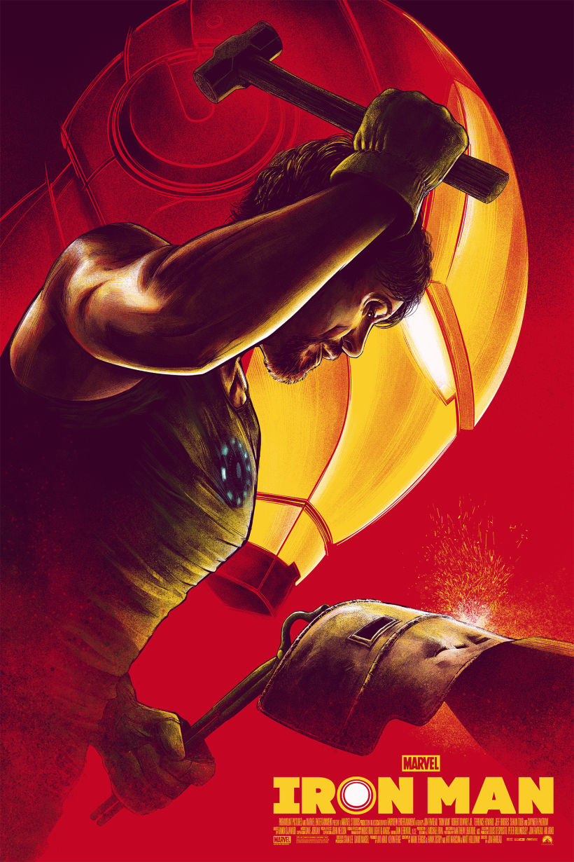 Marvel Studios celebra 10 años con impresionantes pósters 1