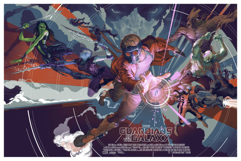 Marvel Studios celebra 10 años con impresionantes pósters 3