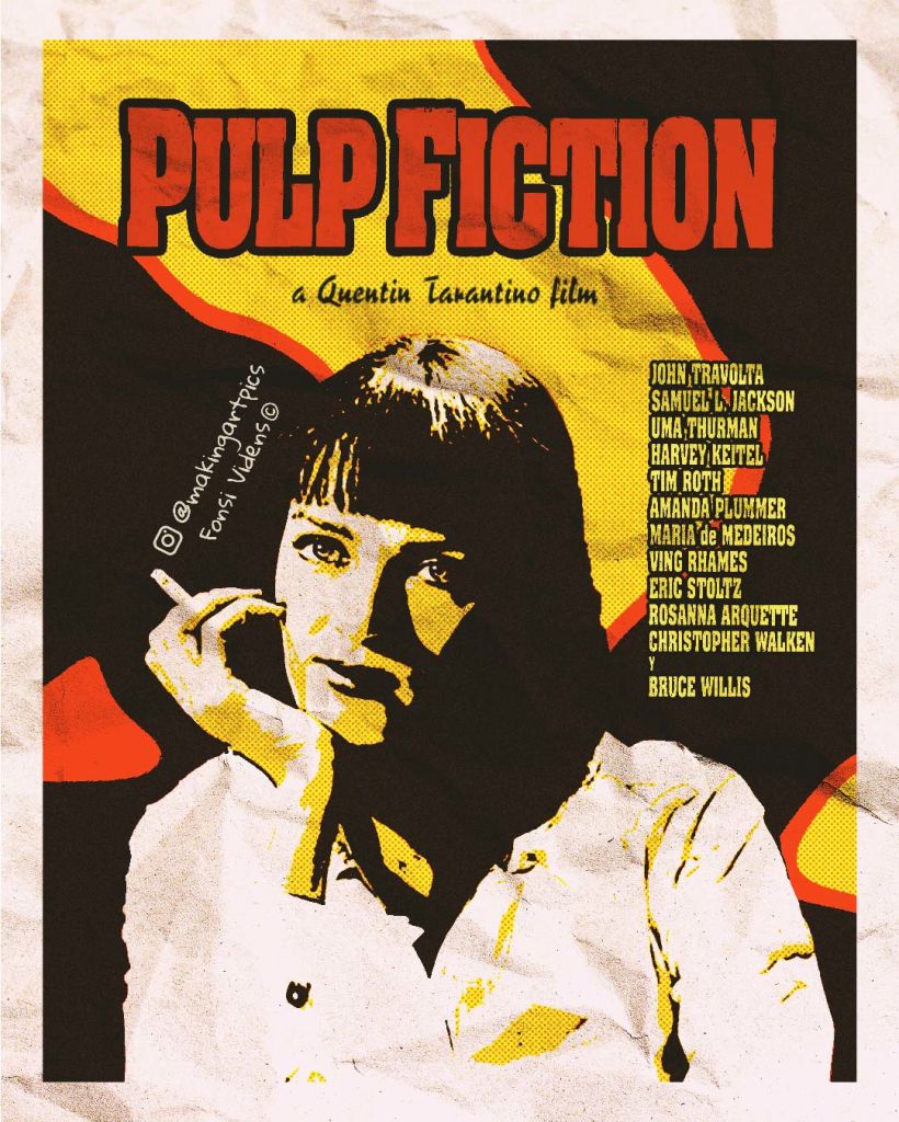 Pulp Fiction Poster 0