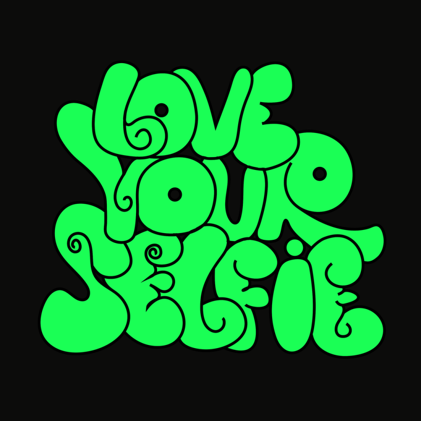 Love Lettering3 Green -1