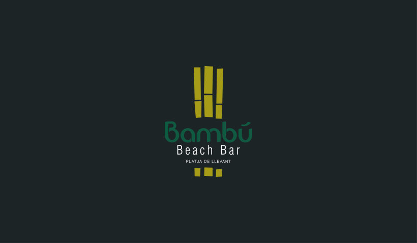 Bambú Beach Bar // Brand design 1