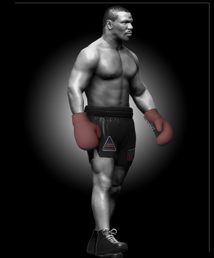 Modelado realista con ZBrush: Mike Tyson 1