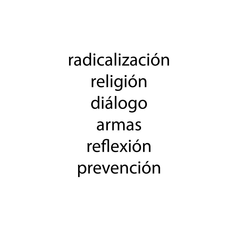 Cartel radicalización 2
