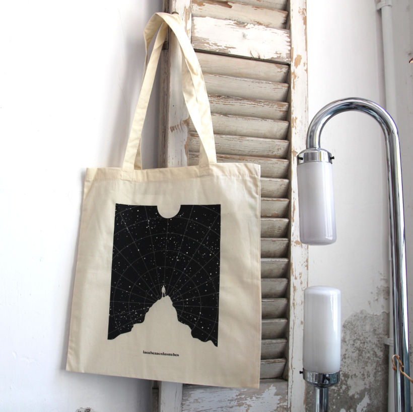 Estampación Tote Bags para el diseñador La Cabeza en las Nubes 29