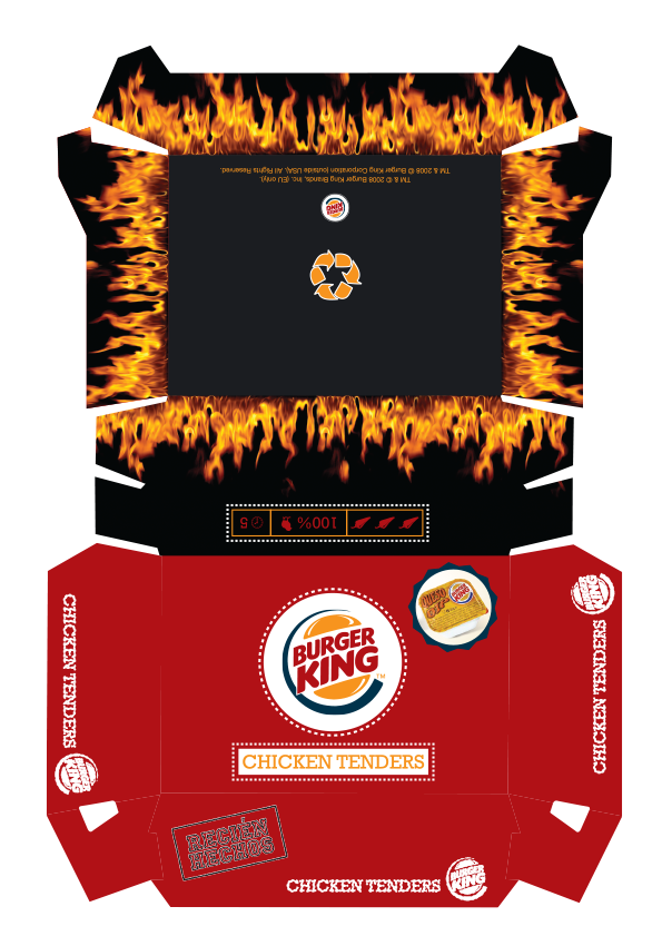 Packaging Burger King 0