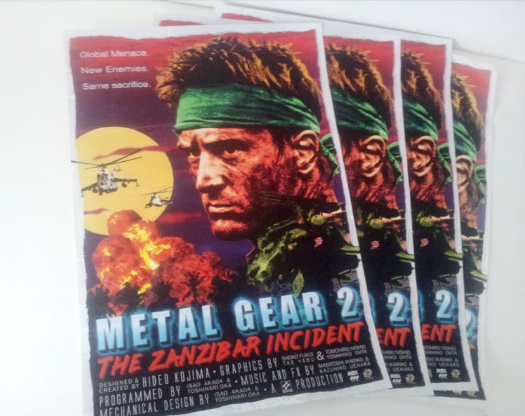 Metal Gear 2 Poster Tribute 2