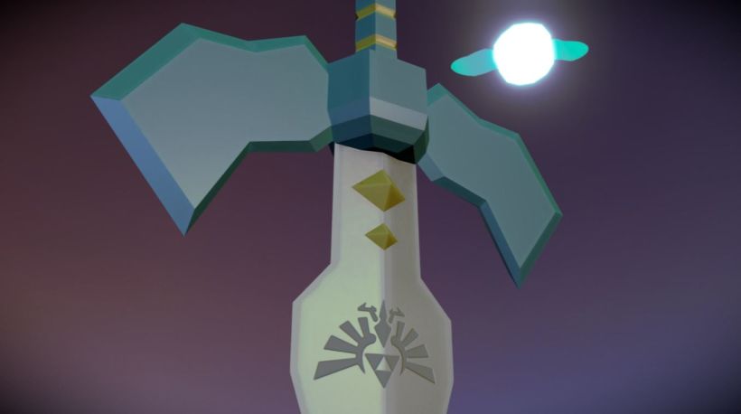Master Sword (Low Poly) 0