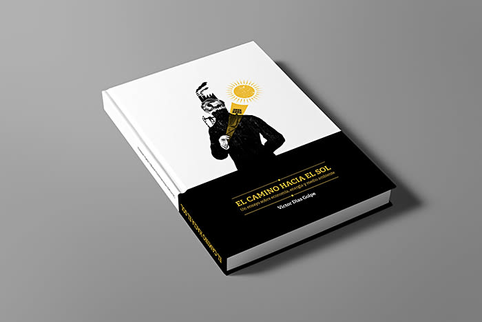 Ilustración y diseño de portada para el Libro “El camino hacia el sol” -1
