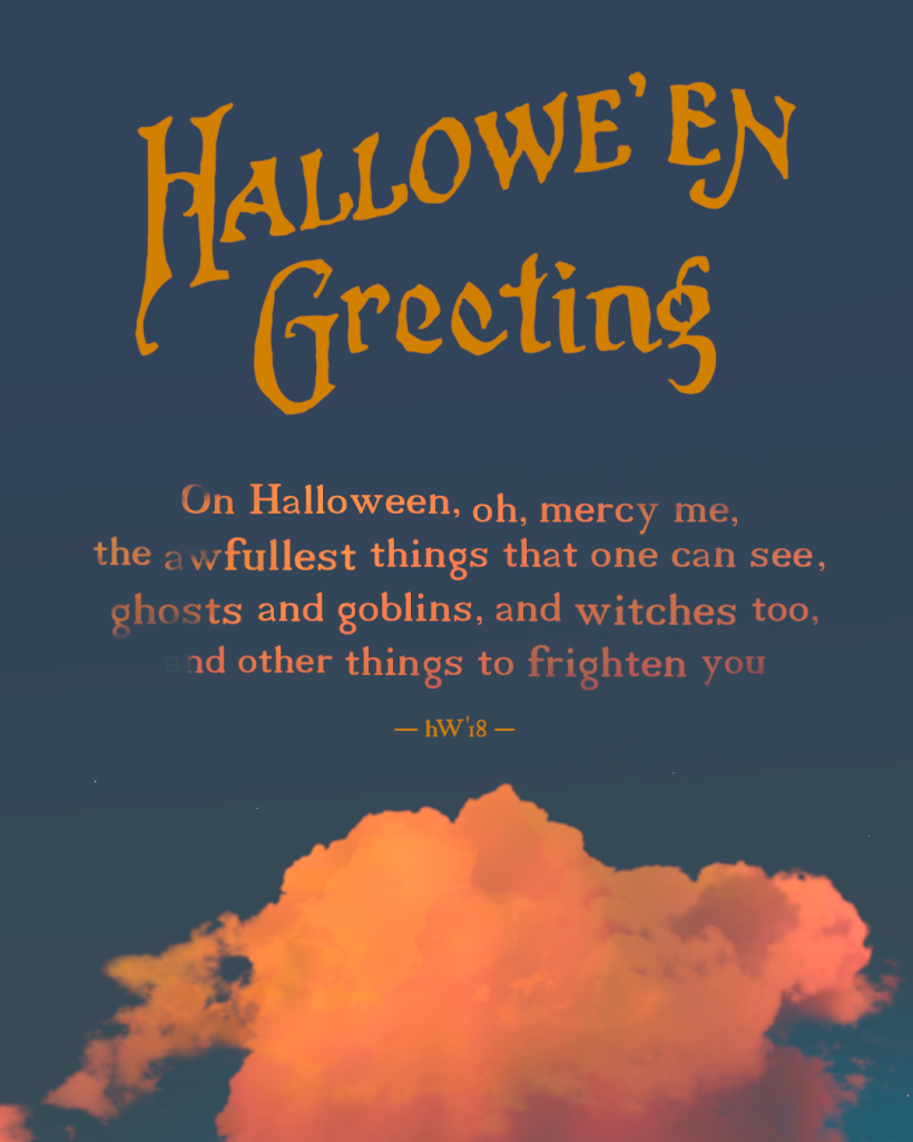 ·Hallowe`en Greeting· 6