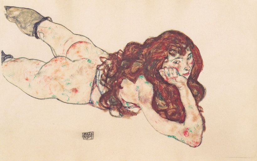 La sensualidad geométrica de Egon Schiele 3