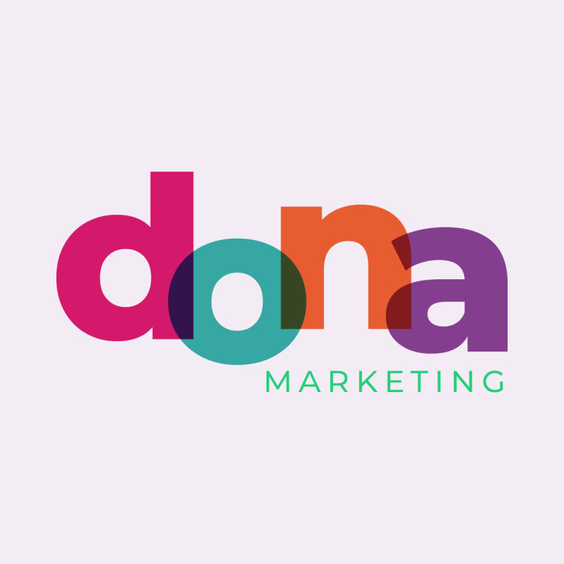 Logotipo y Web para Dona Marketing 0