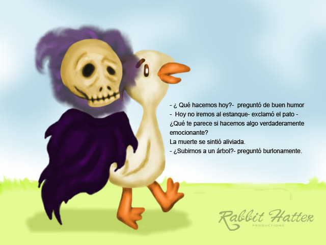 Pato y Muerte (Cuento ilustrado)  8