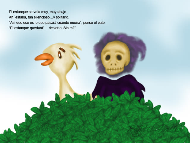Pato y Muerte (Cuento ilustrado)  9