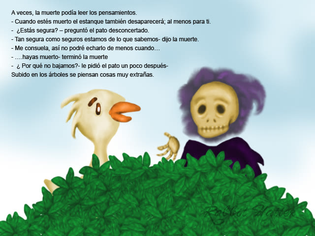 Pato y Muerte (Cuento ilustrado)  10