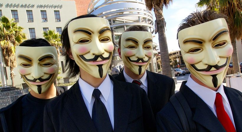 El origen de la máscara de "V de Vendetta" 3