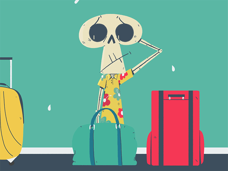 Business Skeleton's Vacation 6