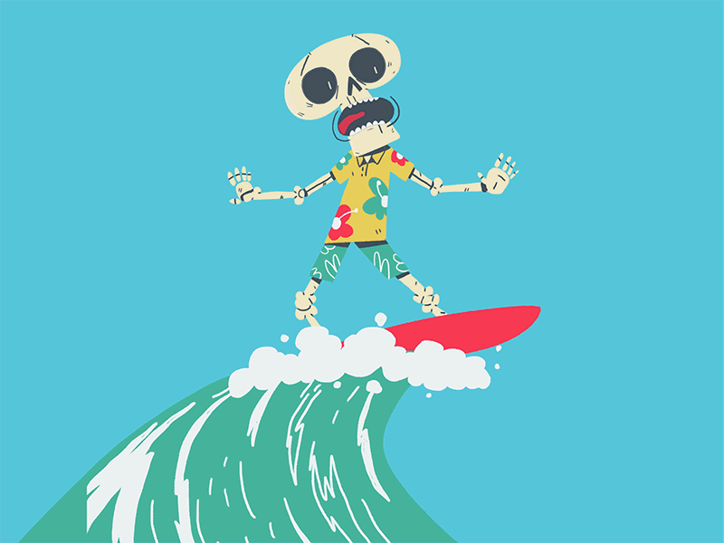 Business Skeleton's Vacation 12