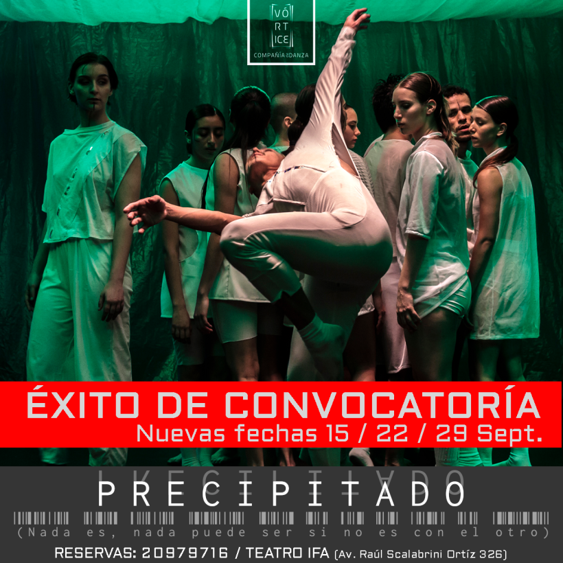 Trailer PRECIPITADO I compañía danza contemporánea Vórtice 3