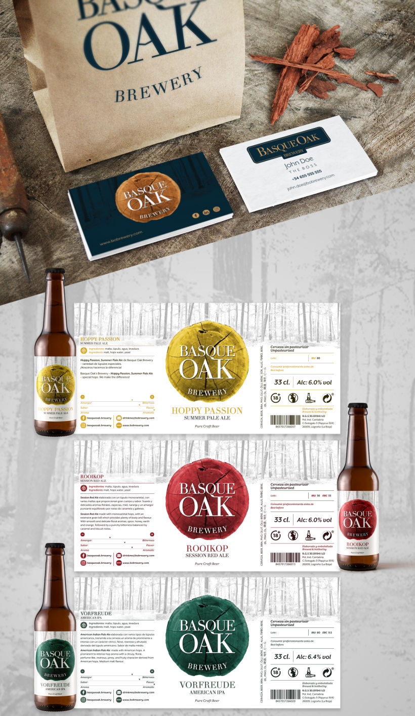 Basque Oak Brewery Brand 1