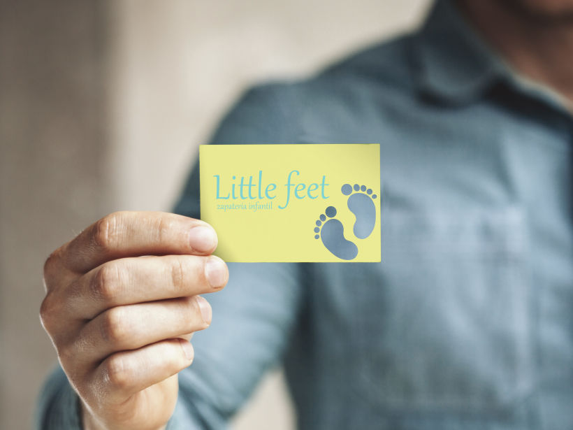 Tarjeta de visita "Little feet"
