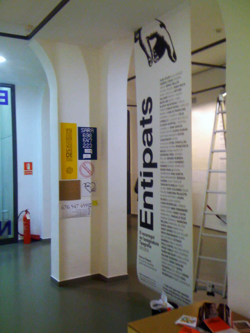 Exposición de Tipografía en Eina, Barra de Ferro 4