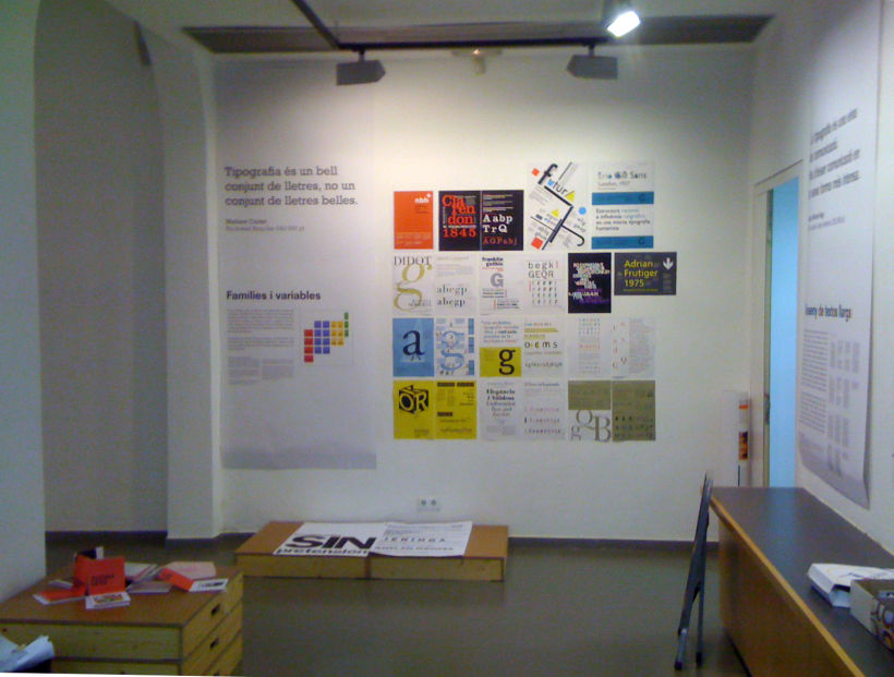 Exposición de Tipografía en Eina, Barra de Ferro 5