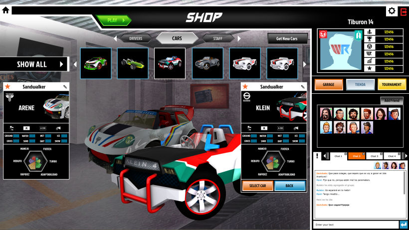 WINCARS RACER. Videojuego indy de carreras estilo "Mario Kart", desarrollado en DragonJam Studios. 18