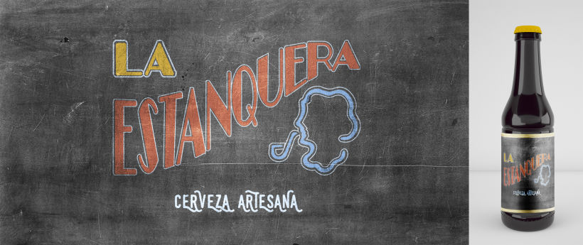 logotipo para cerveza artesanal madrileña 0
