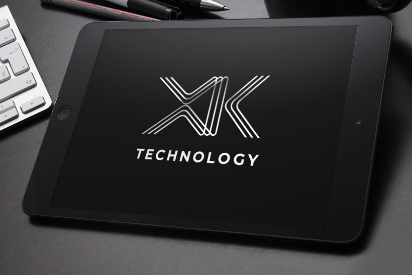 Diseño de logo para la empresa XK Technology -1