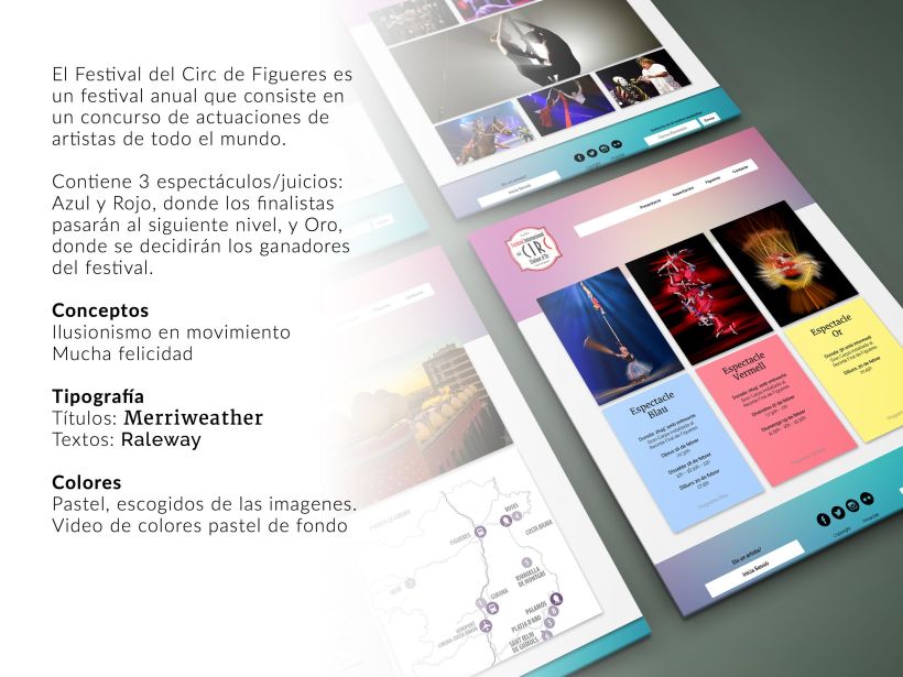 Diseño Web: Festival Circ Figueres 1