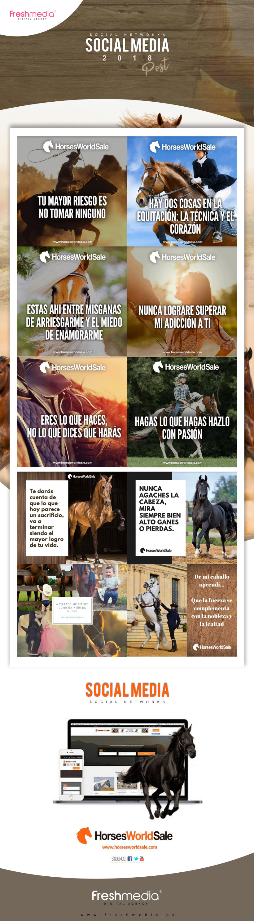 Social Media Horses World Sale imagenes Redes Sociales -1